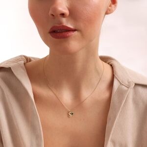 Intial Necklace, Birthstone Necklace, Gift